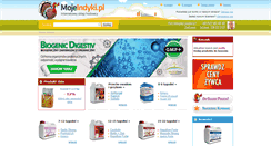 Desktop Screenshot of mojeindyki.pl